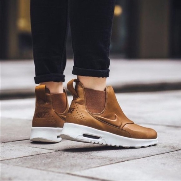 nike air max thea in tan color